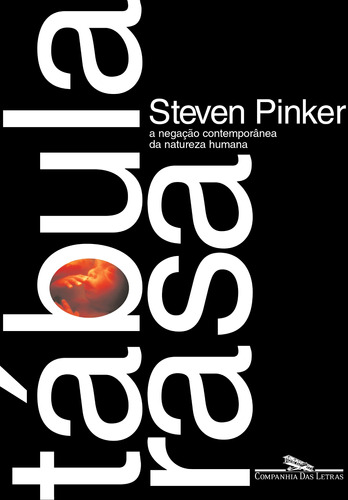 Tábula rasa, de Pinker, Steven. Editora Schwarcz SA, capa mole em português, 2004