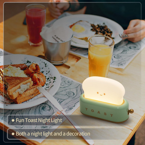 Luz Toast Night, Luces Led Para Tostadas Con Recarga Regulab