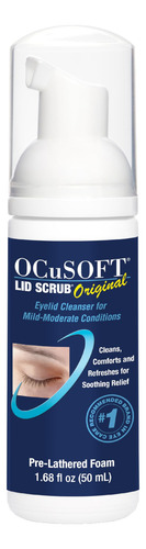 Eyelid Cleanser Ocusoft Original Foaming 50ml Mild Formula