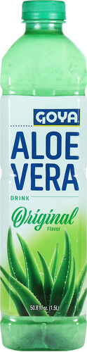 Goya Aloe Vera Drink Sabor Original, 50.8 Fl Oz (paquete De