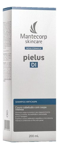 01 Unidade Shampoo Anticaspa Pielus Di Com 200ml