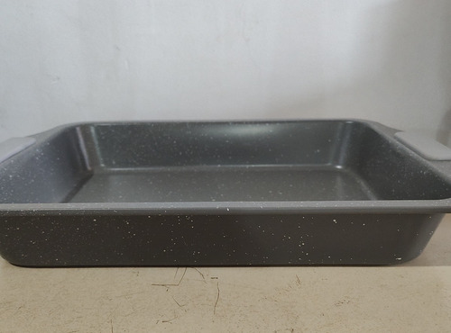 Asadera Para Horno 39.5 X 26 X 5.5 Cm Con Asas De Silicona