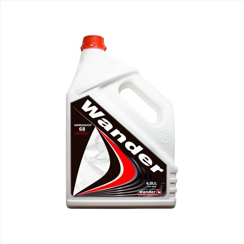 Aceite Lubricante Hidráulico 68 Mineral Wander X 4 Lts