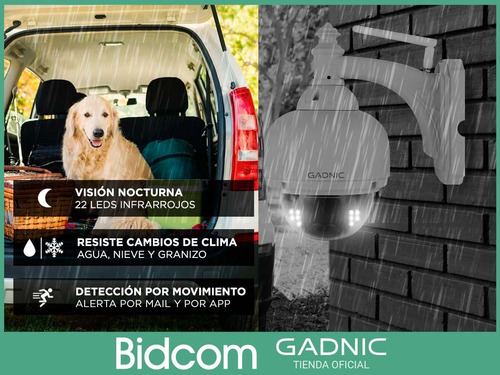 Imagen 2 de 8 de Cámara Ip Exterior Domo Motorizado P2p Wifi Infrarroja Hd