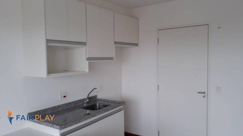 Apartamento Studio 36m Semi-mobiliado Com Lazer Completo No Alto Da Boa Vista - Ap6006