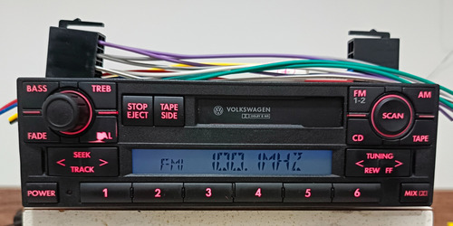 Rádio Toca Fitas Vw Volksline Premium Iv Golf Com Bluetooth (Usado)