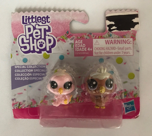 Littlest Pet Shop Special Collection 2 Mini Pets Pajaritos (Usado)