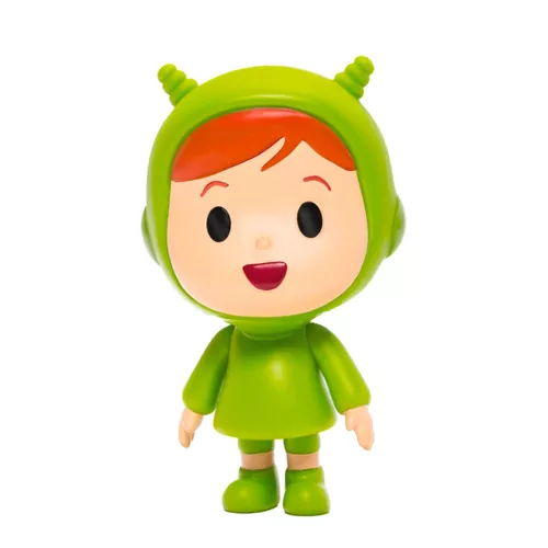 Boneco Nina De Vinil Macio Desenho Infantil Pocoyo - Cardoso