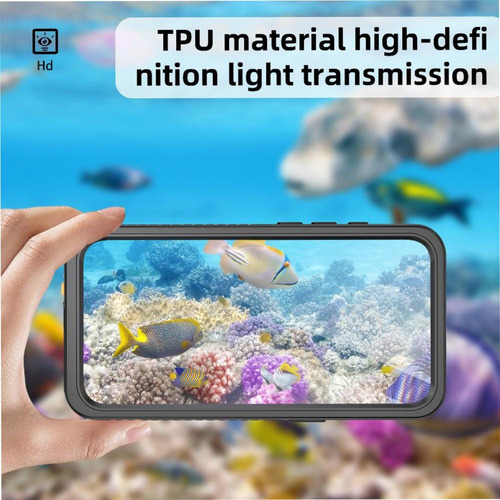 Capa Para iPhone 16e Com Protetor De Tela À Prova D'água
