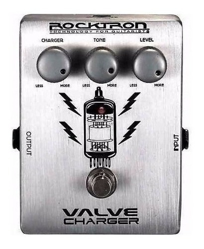 Pedal Efecto Overdrive Rocktron Guitarra Valve Charger Cuota