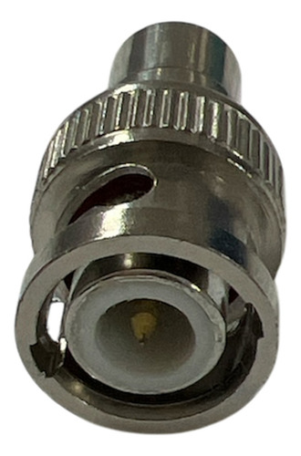 5 Conectores Bnc Macho A Rca Macho Video Cctv Siames Coaxial