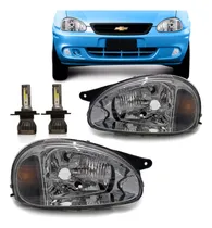 Comprar Kit 2 Semiopticas + Kit Led H4 Chevrolet Corsa 2000 2010