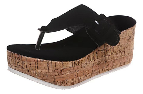 Sandalias De Playa For Mujer, Chanclas Con Plataforma De .