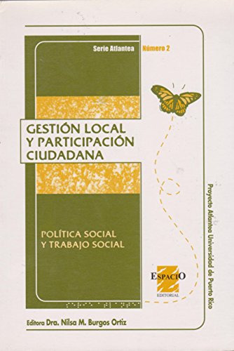 Libro Gestion Local Y Participacion Ciudadana, Politica Soci