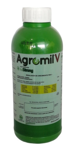 Agromil V 1lt Potencializador Crecimiento De Plantas