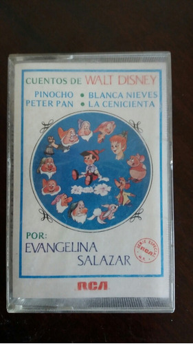 Cassette De Evangelina Salazar Cuentos De Walt Disney (542