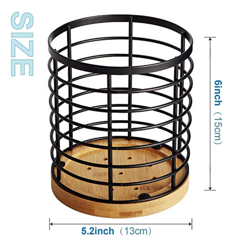Soporte De Utensilios Para Encimera De Cocina - 5.2 X 5.2