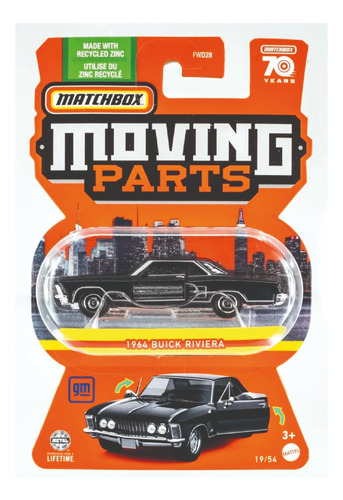 Matchbox Moving Parts 1964 Buick Riviera 2023 