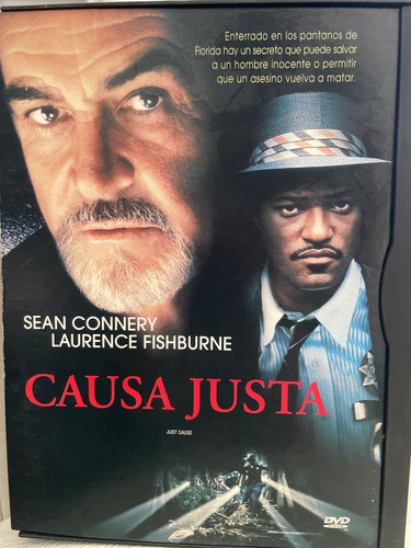 Dvd Causa Justa - Sean Connery - L Fishburne. Imp Eeuu (Usado)