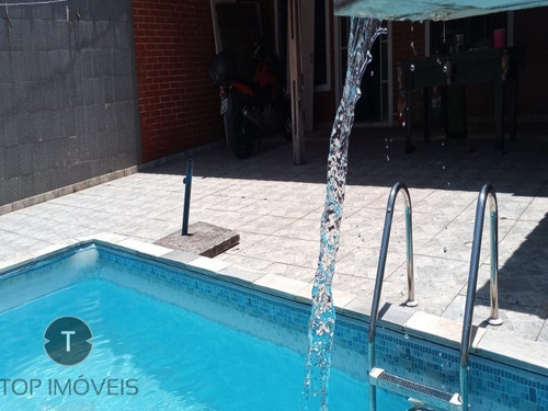 Imagem 13 de 30 de Linda Casa Com 3 Dormitórios No Centro De Itanhaém, Com Piscina E Churrasqueira A Menos De 300 Metros Da Praia. - Ca00833 - 70630852