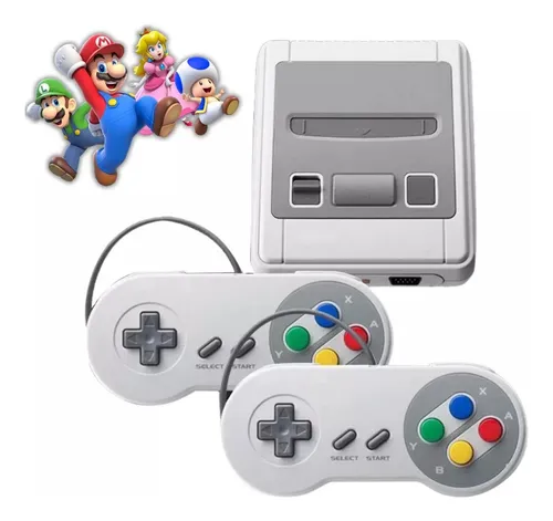 Video Game Retrô Nitendo 620 Jogos 2 Controles Menor preço em Video Game Retrô Nitendo 620 Jogos 2 Controles