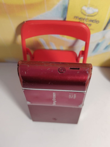 Sony Ericsson U1a (satio) Telcel (detalle Leer Descripcion!! Rojo (Usado)