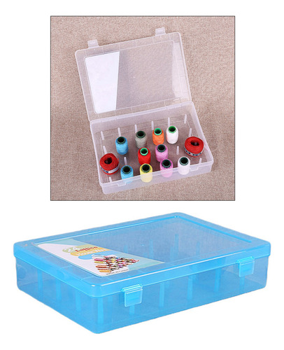 Caja De Almacenamiento De Hilo De Coser Organizador Caja A