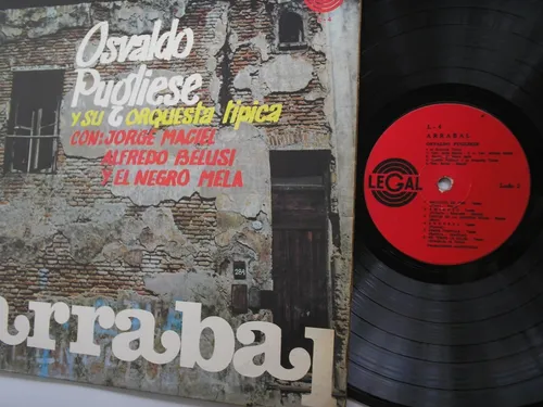Osvaldo Pugliese Jorge Maciel Alfredo Belusi Mela Lp Vinilo (Usado)