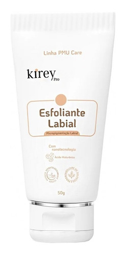 Esfoliante Labial Kirey 50g - Micropigmentação Hidratação