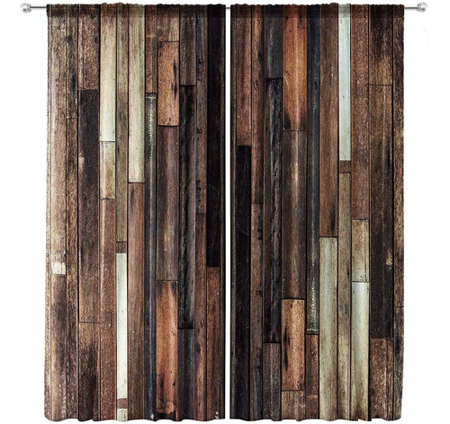 Cortinas Rústicas De Madera Para Puerta De Granero, Co...