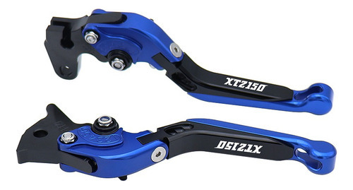 Palancas For Yamaha Xtz150 Xtz125 Xtz Modificación - Azul