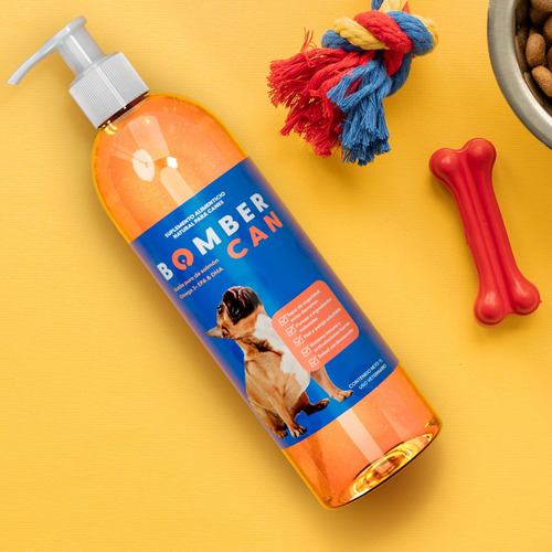 Bomber Can Salmon Oil Aceite De Salmon 1 Lt