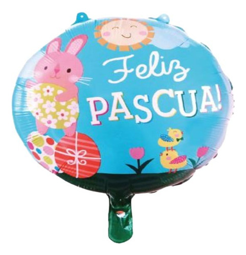 Globos Metálicos Pascua De Resureccion 45 Cms. (unidad)