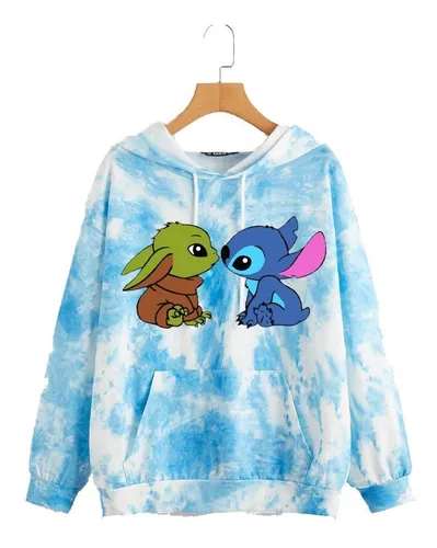 Baby yoda and stitch hoodie hotsell
