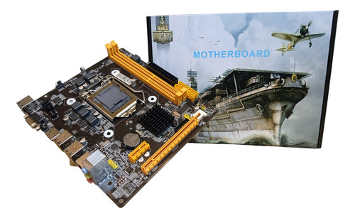 Placa Madre H55 Socket 1156 Ddr3 Soporta Intel Core I3 I5 I7