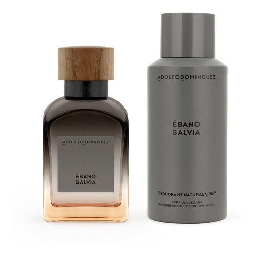 Adolfo Domínguez ébano Salvia Edp 120ml+desodorante 150ml