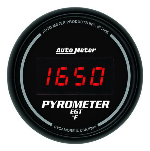 6345 Digital Pyrometer Gauge,2.3125 In.