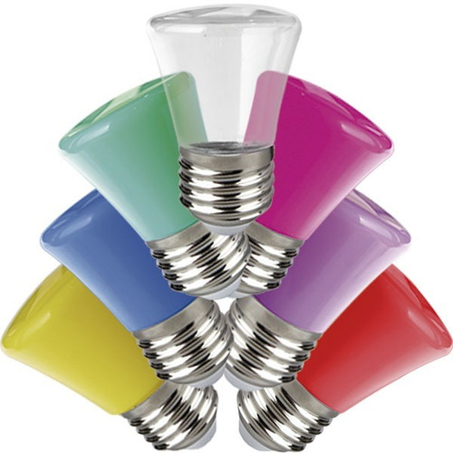 Lampara Led Gota Guirnalda 2w E27 Tbcin Color Azul