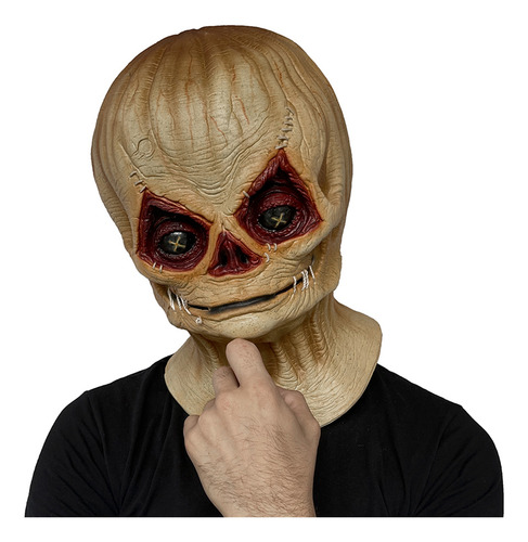 Máscara Sam Uncovered De Película Trick Or Treat Halloween Naranja Oscuro