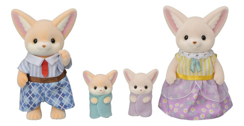 Sylvanian Families Fennec Fox Family Ternurines Zorros
