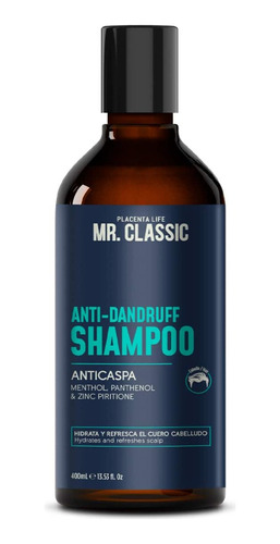 Placenta Life Mr. Classic Anticaspa Shampoo Fco 400ml