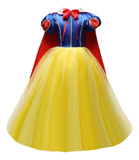 vestido branca de neve 5 anos