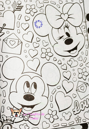 10 Libro Para Colorear Raton Mike Tamaño Carta 16 Paginas :)
