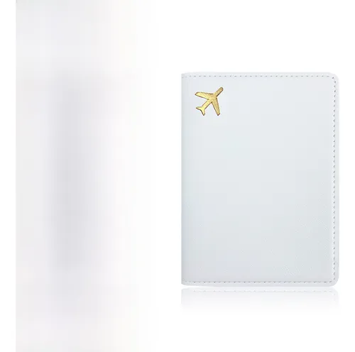 Pu Leather Travel Passport Holder Case Thick Storage