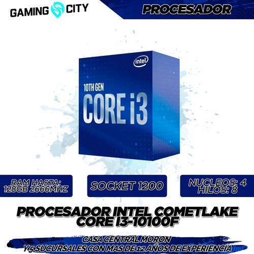 Imagen 3 de 9 de Pc Armada Gamer Intel Core I3 10100 16gb Nvidia Gtx1050