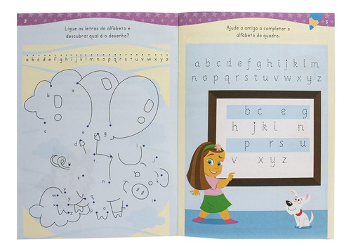 Aprenda em Casa Treinando a escrita: Letras Minúsculas, de © Todolivro Ltda.. Editorial Brasileitura, capa mole em português, 2022