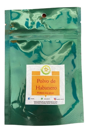 Polvo De Habanero Lu´um Ha (1 Kg)