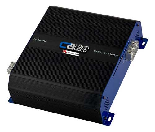 Amplificador Nano Clase D Carbon Audio 6000w Mono Para Bajos