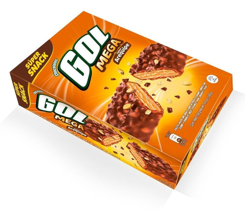 Galleta Snack Gol Mega Arequipe - Caja X 8 Und