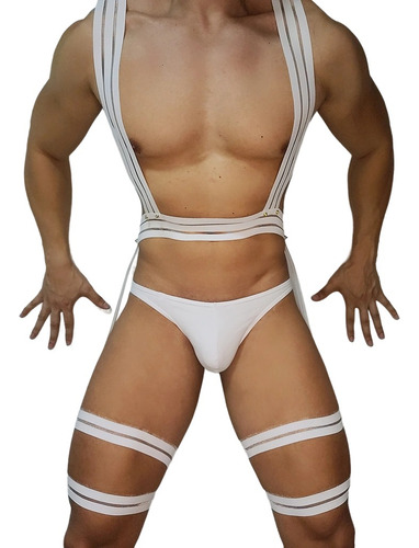 Imagen 3 de 4 de Body Arnés Y Bikini Eme Intimo(ropa Interior Maculina)